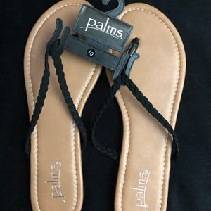 NWT Palms Flip Flops